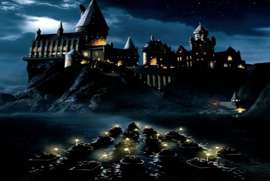 Night scene on Harry Potter