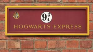 Hogwarts Express platform sign