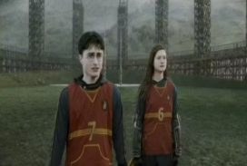 Harry and Ginny Quidditch.