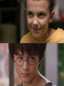 Eleven and Harry comparison