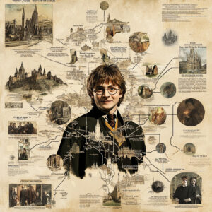 Harry Potter historical map.