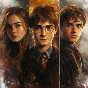 Iconic trio magical influence.