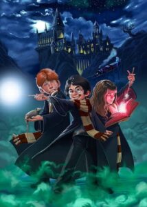 Harry Potter Animated Trio.