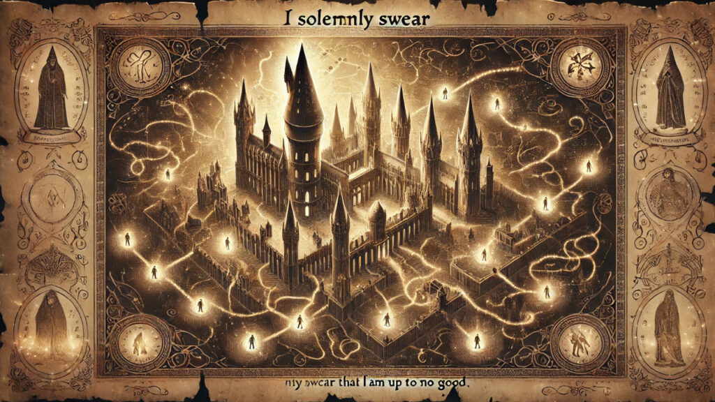 the mystery of the marauders map