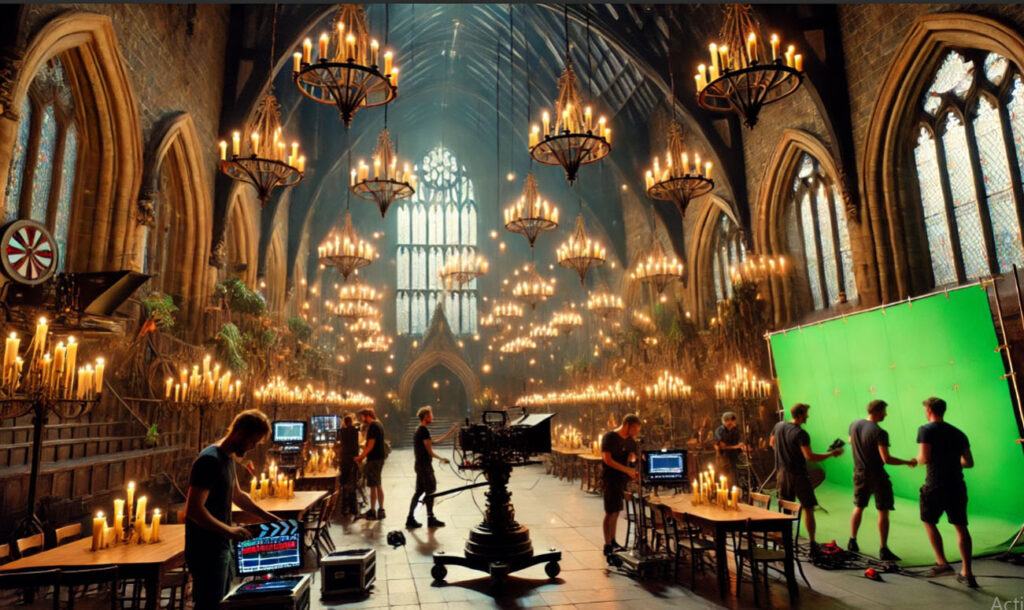 Behind the scenes Harry Potter movies