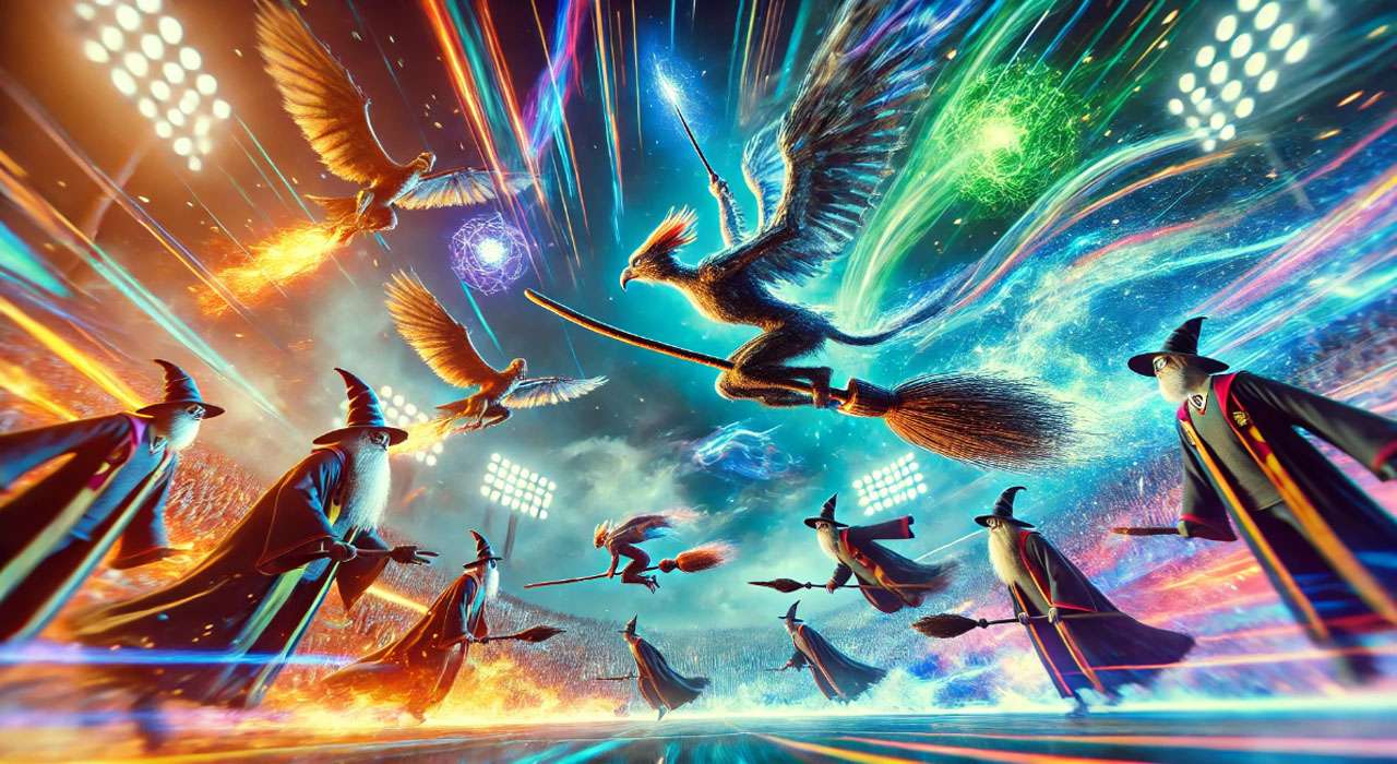 CGI effects and magical creatures in Harry Potter, showcasing cinematic innovation in fantasy films.