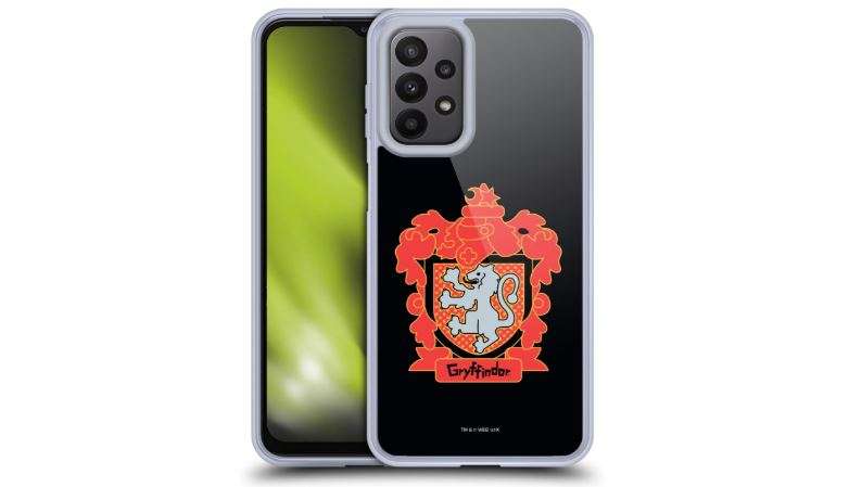 Head Case Designs Officially Licensed Harry Potter Gryffindor Crest Deathly Hallows I Gel Case [Military Grade Protection] Compatible with Samsung Galaxy