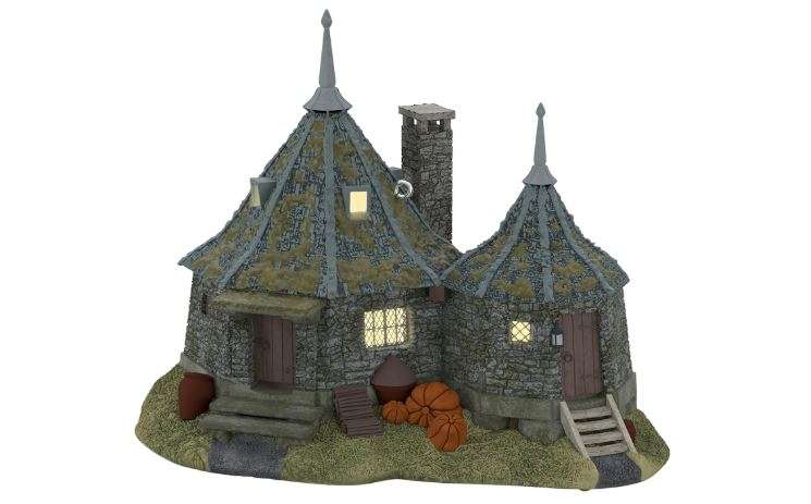 Hallmark Keepsake Christmas Ornament, Harry Potter Hagrid's Hut, Gifts for Harry Potter Fans