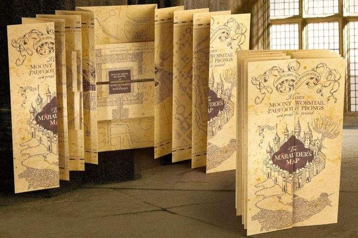 Noble Collection - Harry Potter Replica 1/1 Marauder's Map