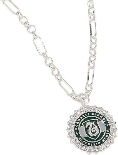 Jewerly for the Harry Potter fan: Show your Slytherin pride with this pendant necklace!