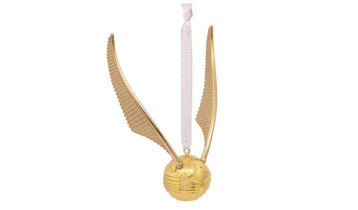 Hallmark Harry Potter Golden Snitch Christmas Ornament, Metal