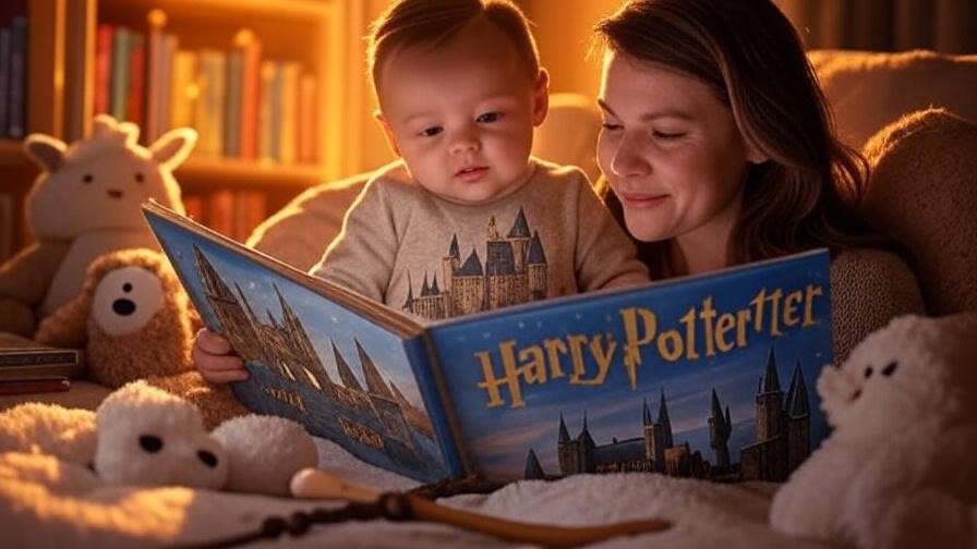 harry potter baby book