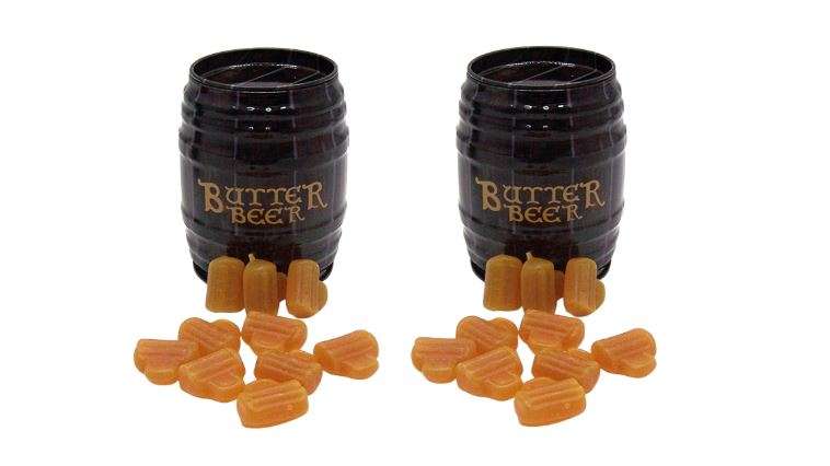 Harry Potter Inspired Butterbeer Chewy Candy in Barrel Tin, 2 Pack, Fun and Delicious Treat, 1.5 Ounce Tins Harry Potter Inspired Butterbeer Chewy Candy in Barrel Tin, 2 Pack, Fun and Delicious Treat, 1.5 Ounce Tins Harry Potter Inspired Butterbeer Chewy Candy in Barrel Tin, 2 Pack, Fun and Delicious Treat, 1.5 Ounce Tins