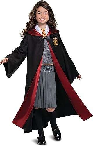 Disguise girls Hermione Granger Girls Costume, Deluxe Official Harry Potter Wizarding World Costume