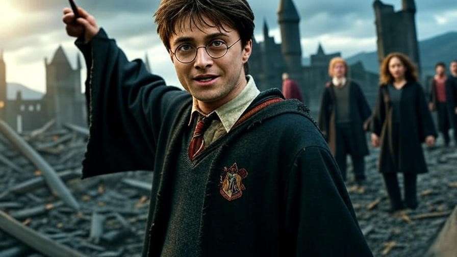 Harry Potter building resilience in Battle of Hogwarts, adversity lessons from series 