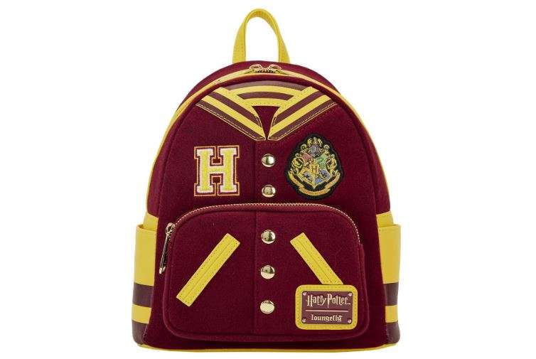 Harry Potter - Hogwarts Crest Varsity Jacket Mini Backpack, Loungefly