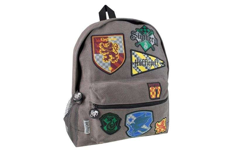 Harry Potter Kids Backpack Hogwarts School Bag Gryffindor Slytherin Hufflepuff