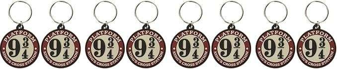 Harry Potter - Platform 9 3/4 - Rubber Keychain, Multi-Colored, One Size
