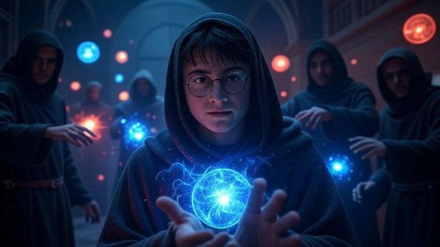 Epic battle at the Department of Mysteries involving the Order of the Phoenix in Harry Potter. 