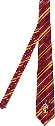 Harry Potter Necktie Costume Accessory, Movie Quality Hogwarts House Themed Character Dress Up Tie for Adults