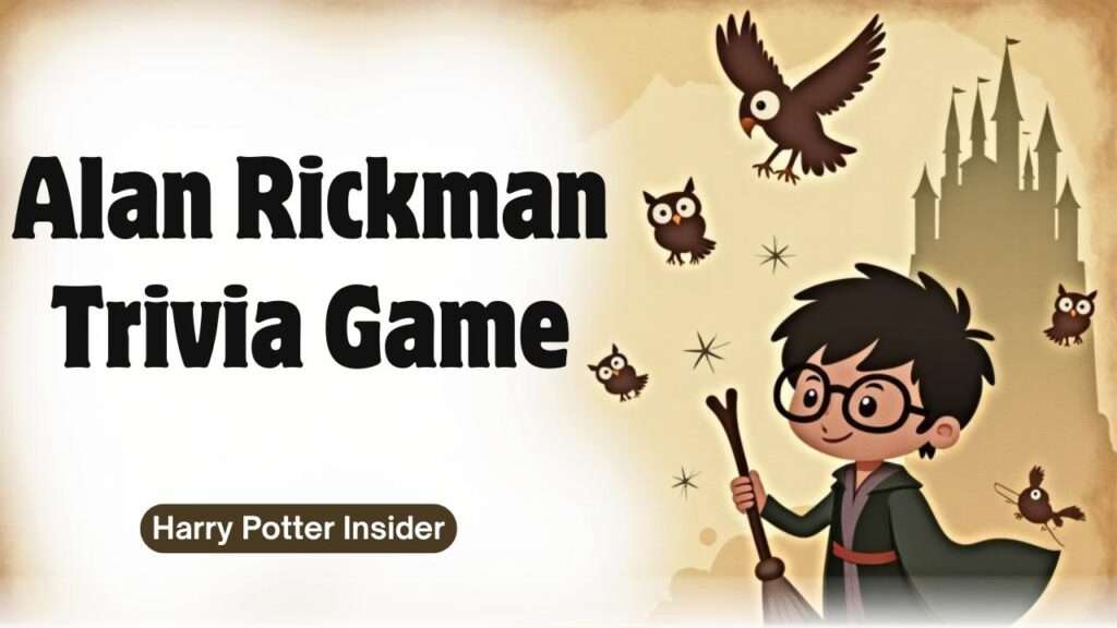 Alan Rickman Trivia Game