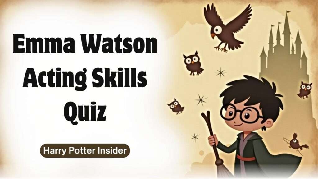 Emma Watson Acting Skills Quiz