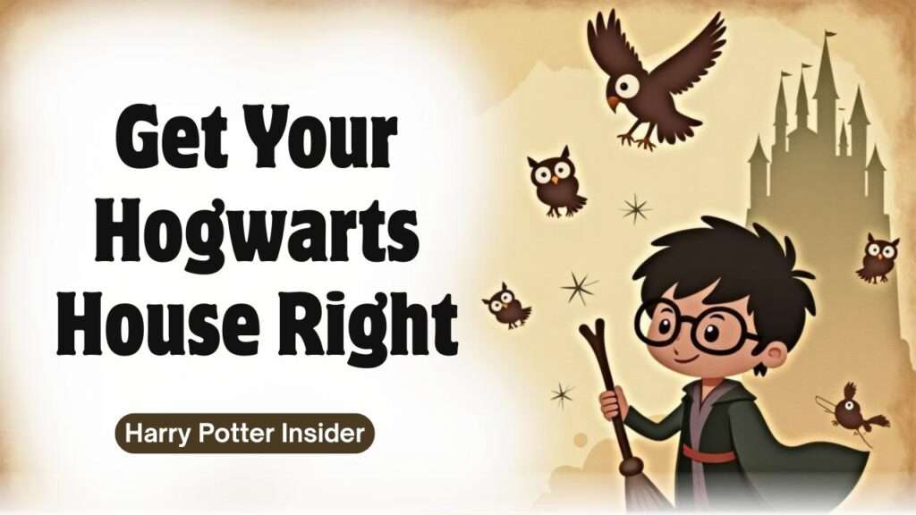 Get Your Hogwarts House Right
