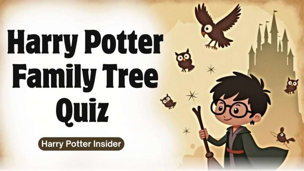 Harry Potter Family Tree Quiz