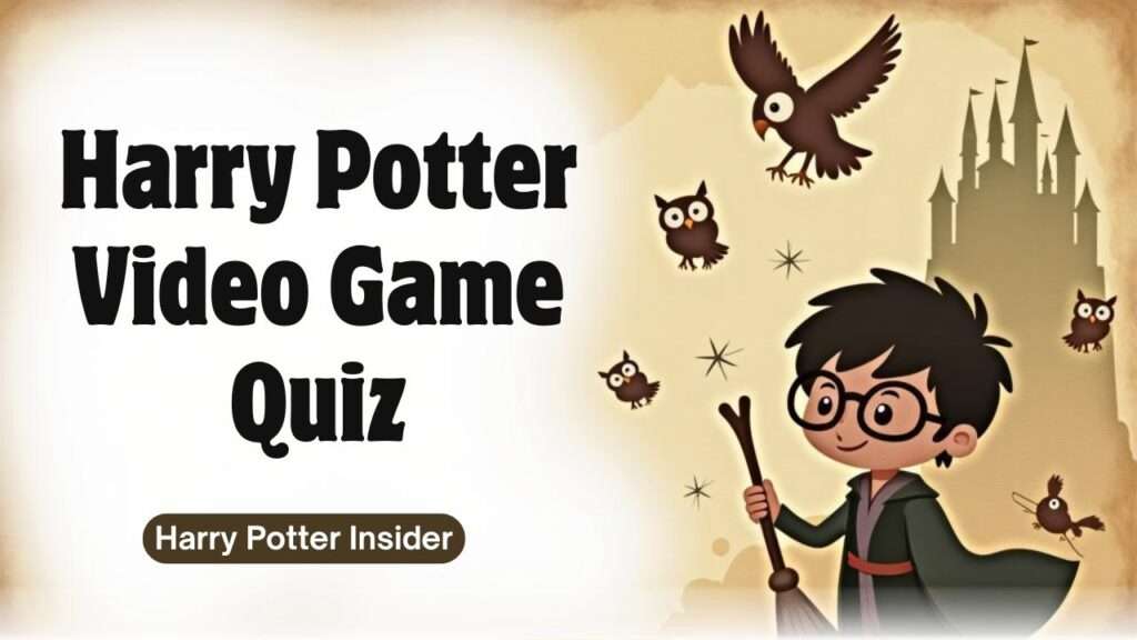 Harry Potter Video Game Quiz
