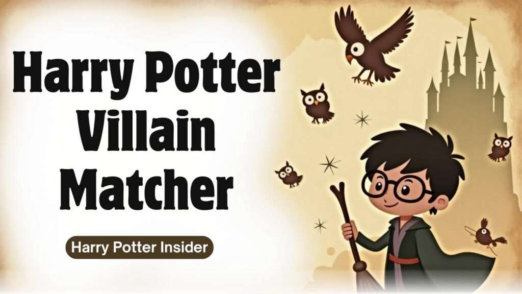 Harry Potter Villain Matcher
