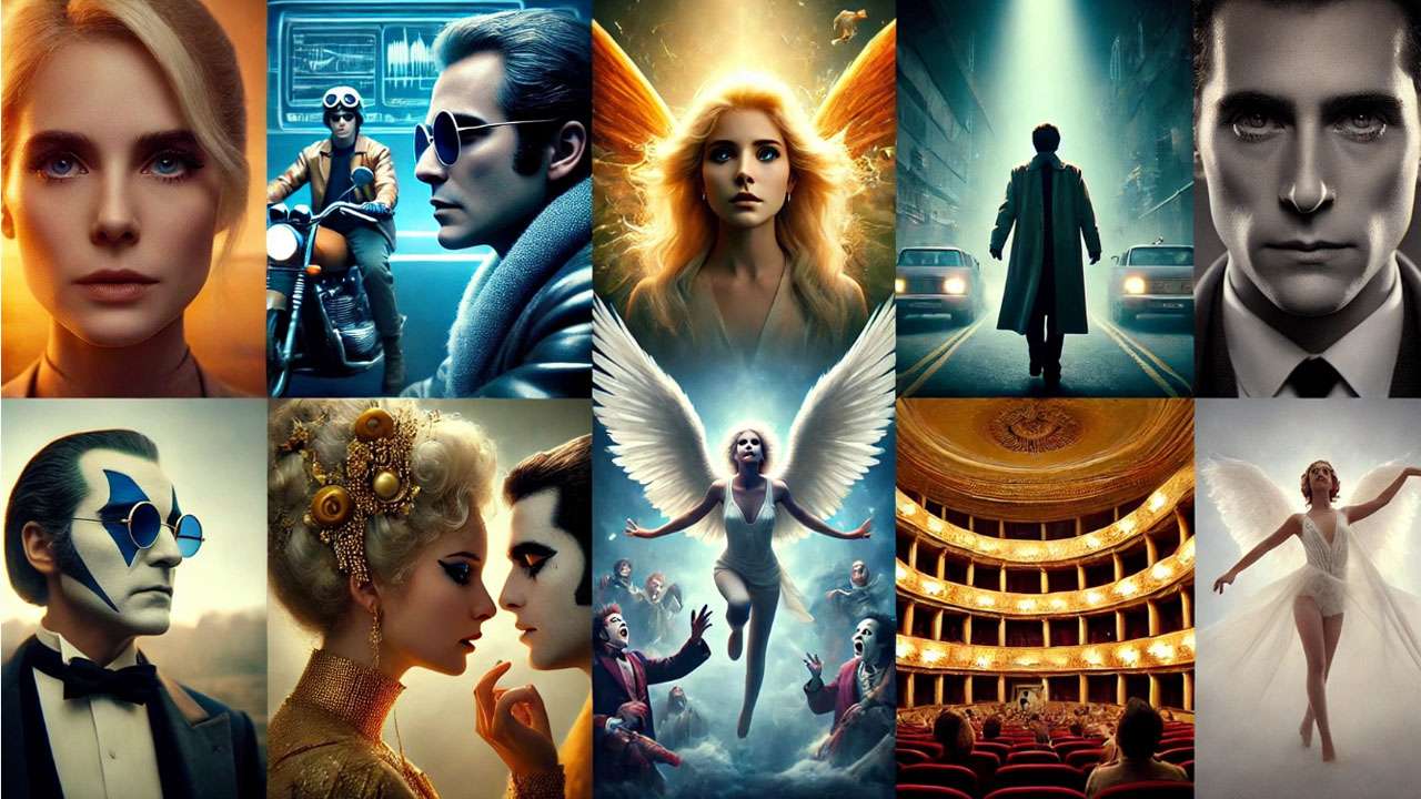 Collage of Daniel Radcliffe in various roles, from Now You See Me 2, Miracle Workers, and Equus, demonstrating his career versatility.