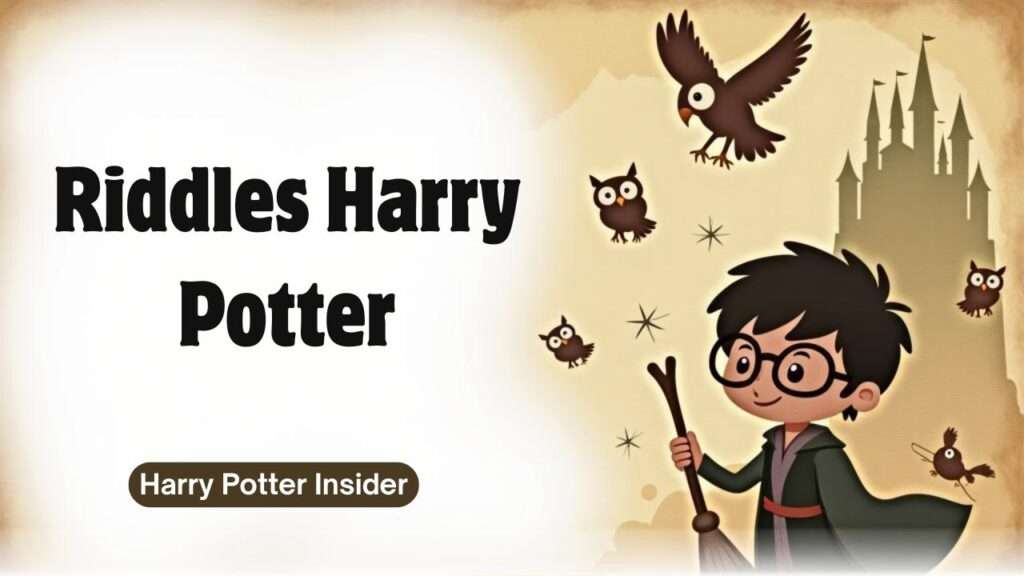 riddles harry potter