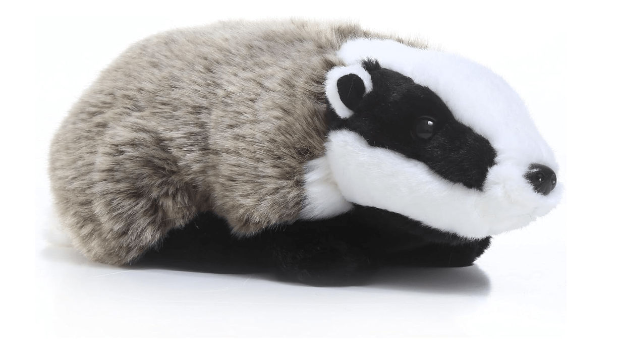 TAMMYFLYFLY Stuffed Toy 10" Badger Plush Stuffed Animal (28cm)