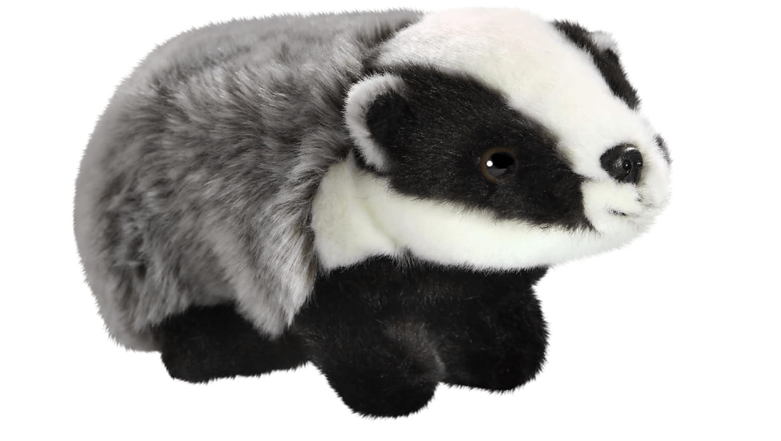 Carl Dick Badger 9.5 inches, 24cm, Plush Toy, Soft Toy, Stuffed Animal 2964