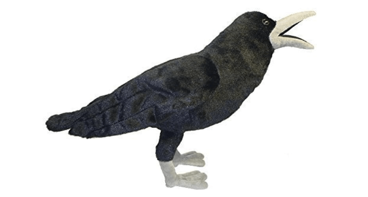  Adore 18" Standing Shadow The Raven Crow Bird Plush Stuffed Animal Toy