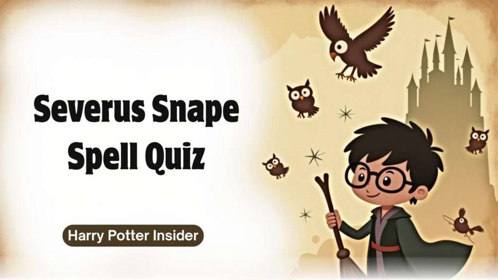 Severus Snape Spell Quiz