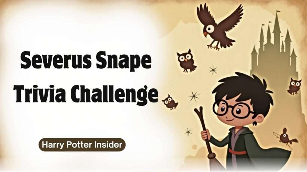 Severus Snape Trivia Challenge