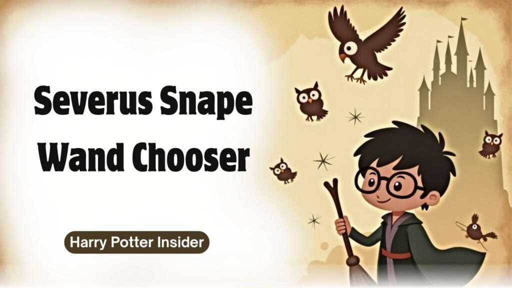 Severus Snape Wand Chooser