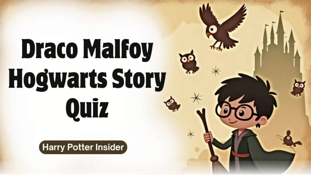 Draco Malfoy Hogwarts Story Quiz