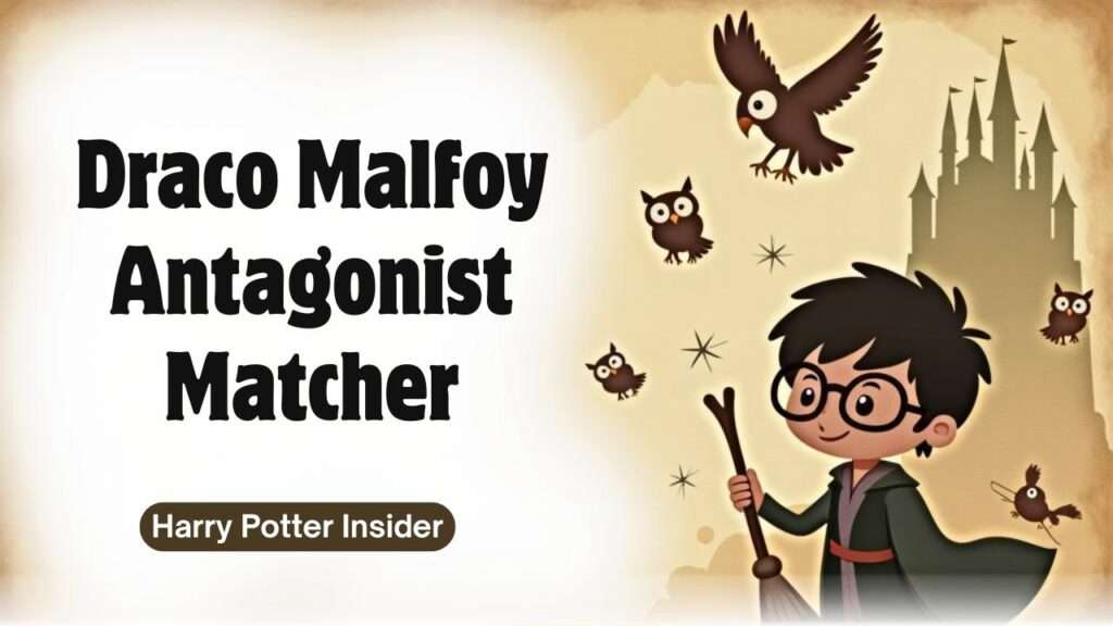 Draco Malfoy Antagonist Matcher