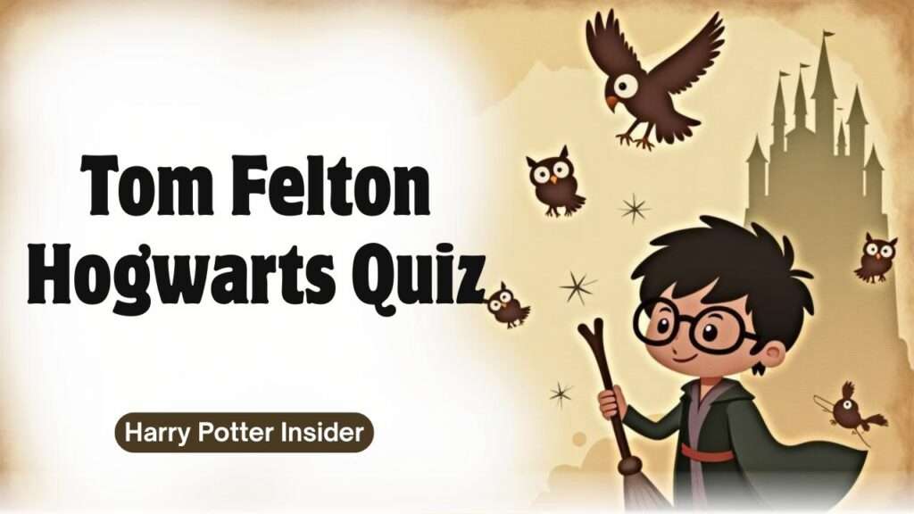 Tom Felton Hogwarts Quiz