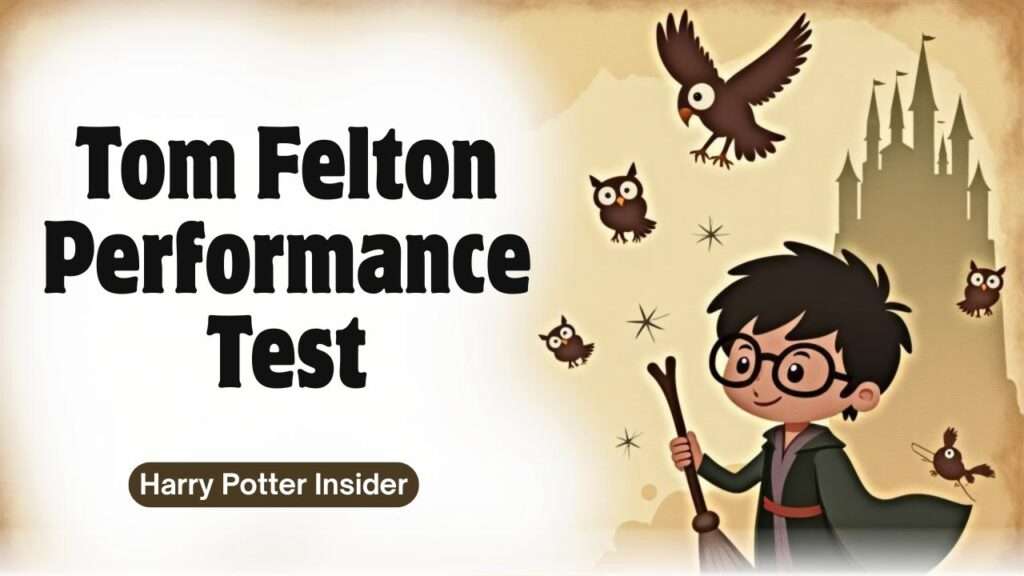 Tom Felton Performance Test