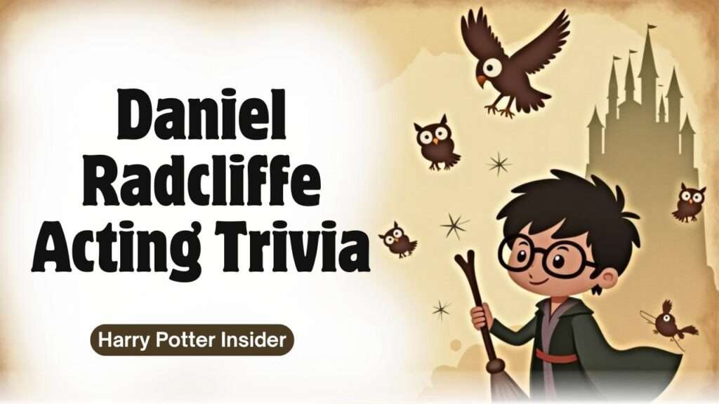 Daniel Radcliffe Acting Trivia