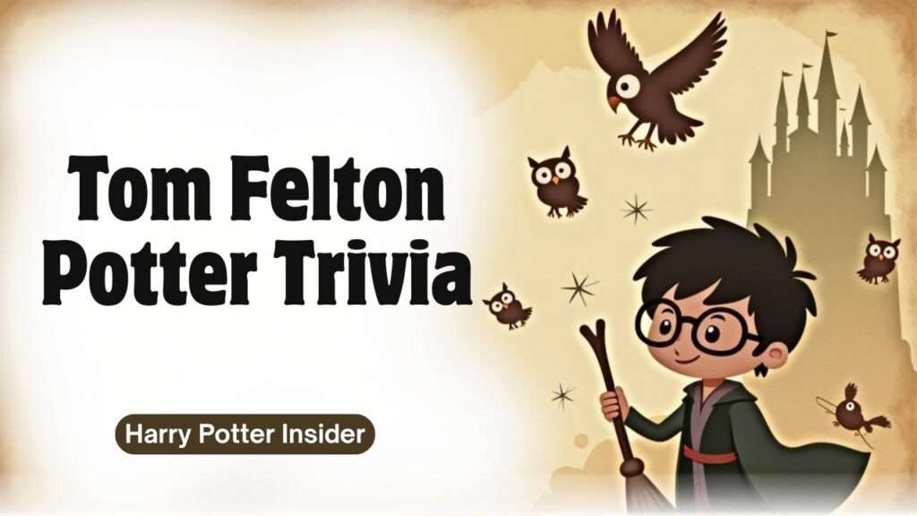Tom Felton Potter Trivia