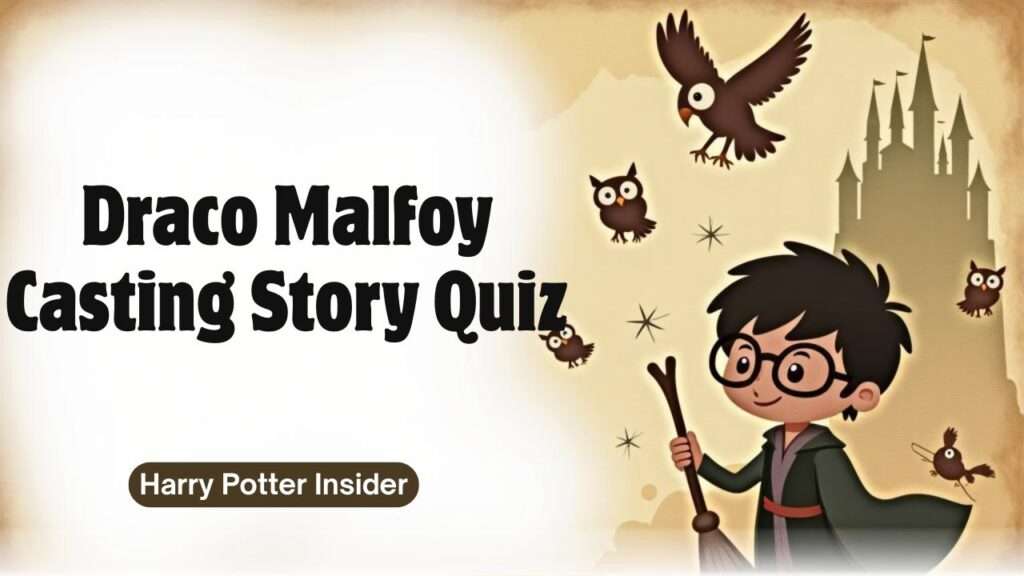 Draco Malfoy Casting Story Quiz