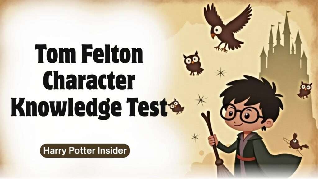 Tom Felton Character Knowledge Test