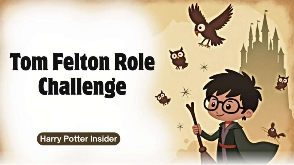 Tom Felton Role Challenge