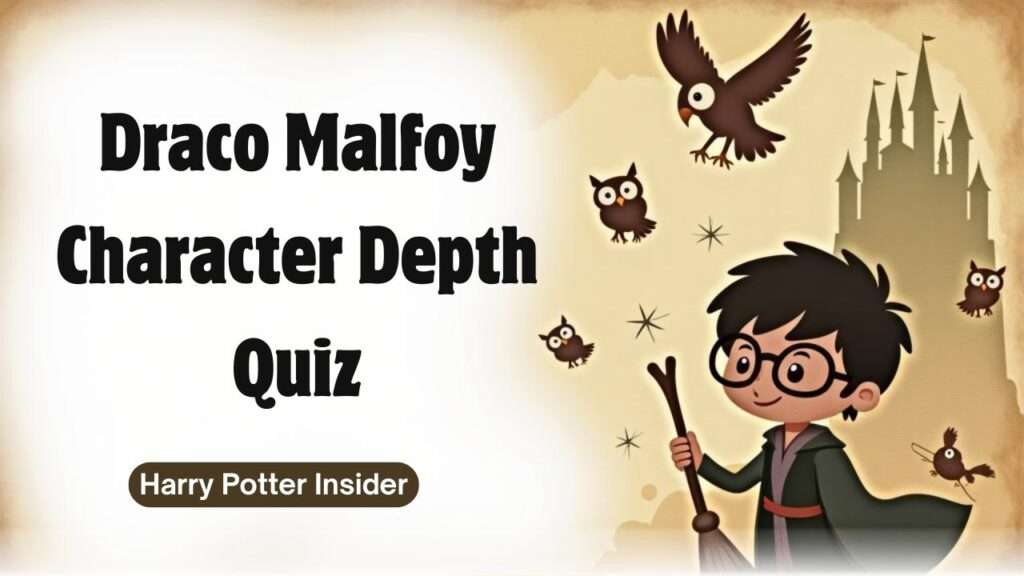 Draco Malfoy Character Depth Quiz