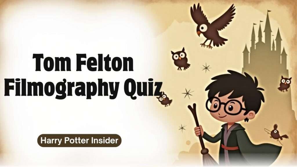 Tom Felton Filmography Quiz