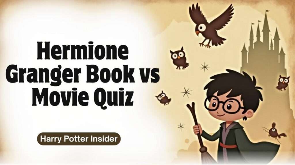 Hermione Granger Book vs Movie Quiz